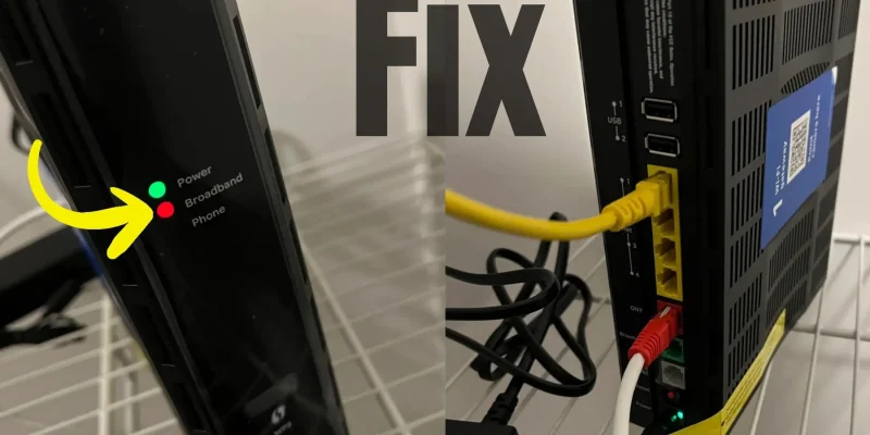 How to Fix AT&T Broadband Red Light – Troubleshooting Guide