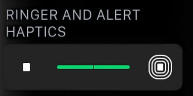 How to increase or adjust Haptic alerts intensity on Apple Watch