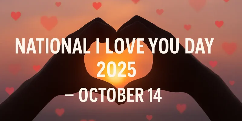 National I Love You Day 2025: Date, Meaning, and Fun Ways to Celebrate