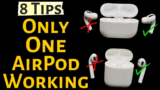 Only One AirPod Working At a Time? Here’s the Fix