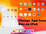 How to Change iPad iCon Size on iPadOS 15, Icons Too Small on iPadOS