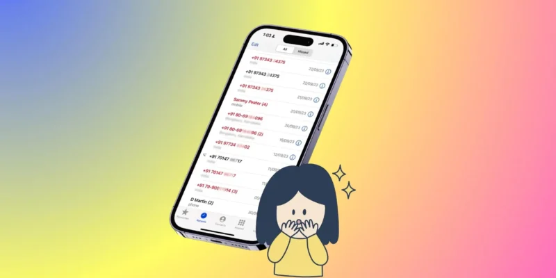 Recent Calls Appearing on Another iPhone 15, 14 (Pro Max)