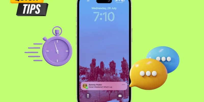 How to Reply WhatsApp Messages From Lock Screen (Any iPhone)