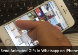 How to Search and Send GIFs in WhatsApp on iPhone