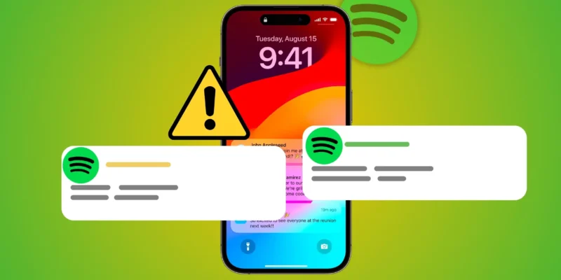 10 Fixes Spotify not showing on iPhone lock screen iOS 26 Update