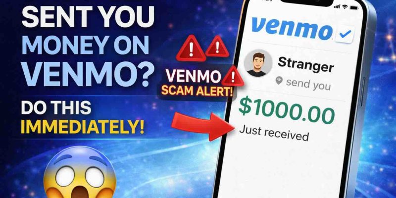 Stranger Sent You Money on Venmo? Do This Immediately!