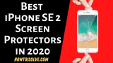 Best iPhone SE 2 Screen Protectors in 2026