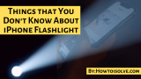 How to Add Flashlight to iPhone Home Screen (iOS 18)