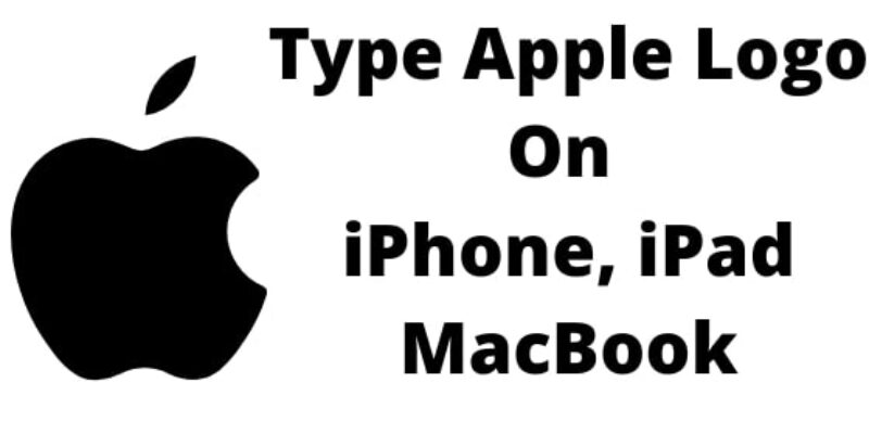 How to Type Apple Logo  on iPhone, iPad, Mac in Mail, Message