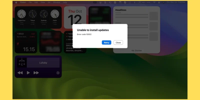 Fix Unable to install Updates Zoom Error Code 10002 Mac Taheo