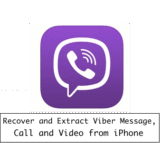 How to backup Viber messages and Video from iPhone on Mac/ PC