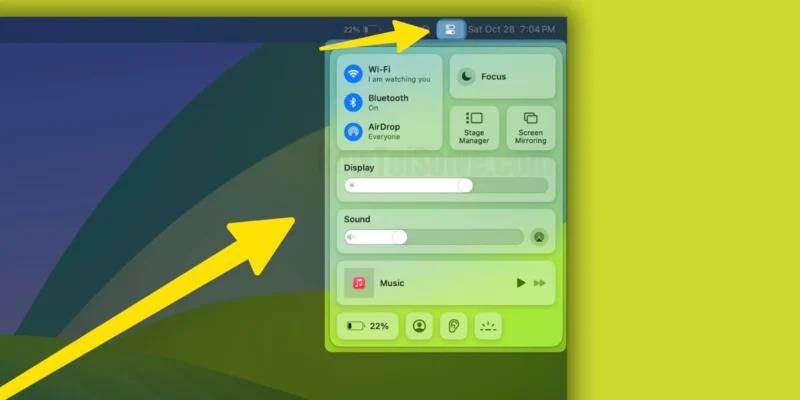 Where is the Control Center on Mac (How to Use)