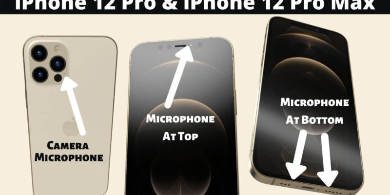 Where is the Microphone on iPhone 12 Series? Full Guide