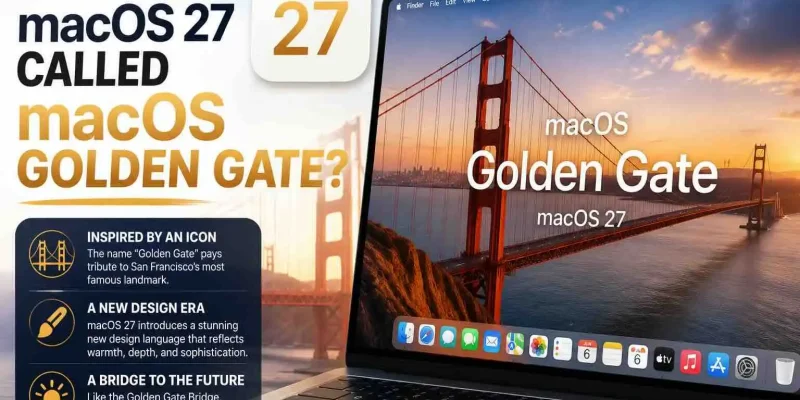 Why Is macOS 27 Called macOS Golden Gate?