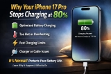 Why iPhone 17 (Pro, Max) Stops Charging at 80%? Here’s reasons