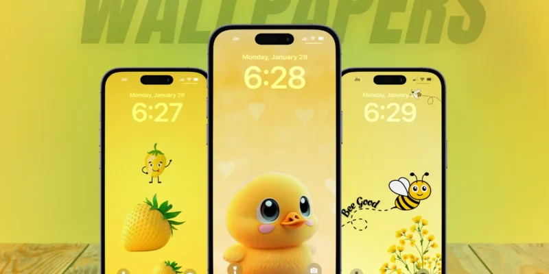 10 Yellow Wallpapers for iPhone in 2026