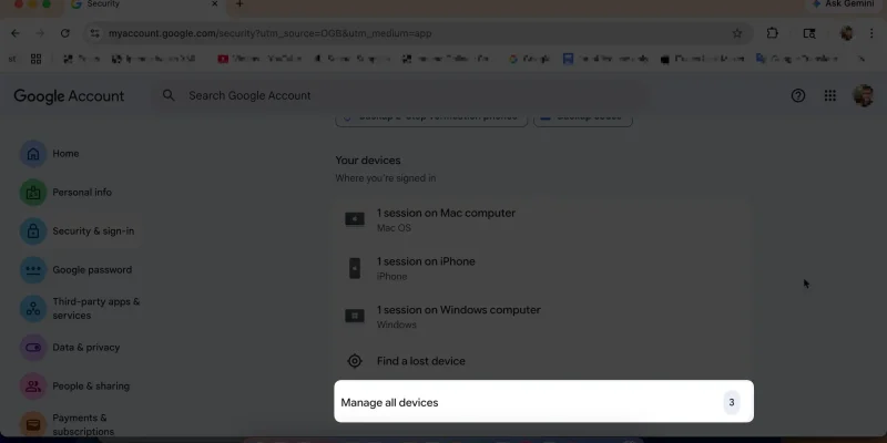 How to log out of Gmail on all devices 2026