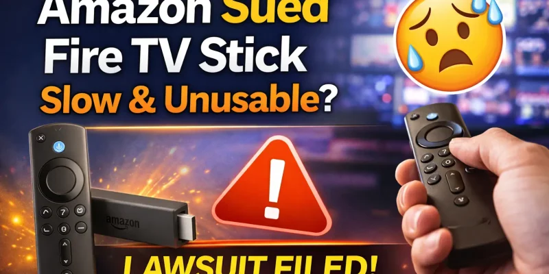 Amazon Hit With Lawsuit: Fire TV Sticks Becoming Slow & Unusable?
