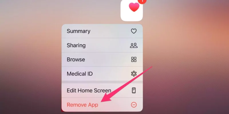 How to Delete Health App on iPhone