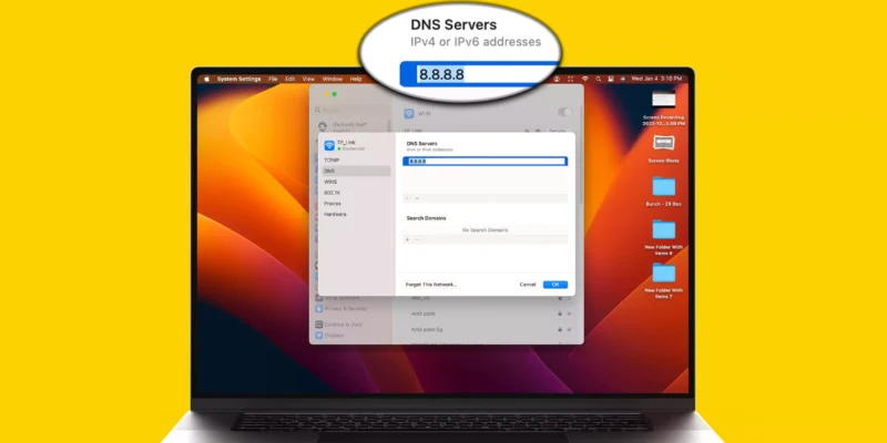 How to Change DNS Settings on Mac