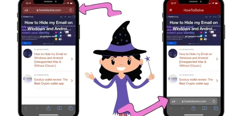 How to Move Search Bar to Top on iPhone