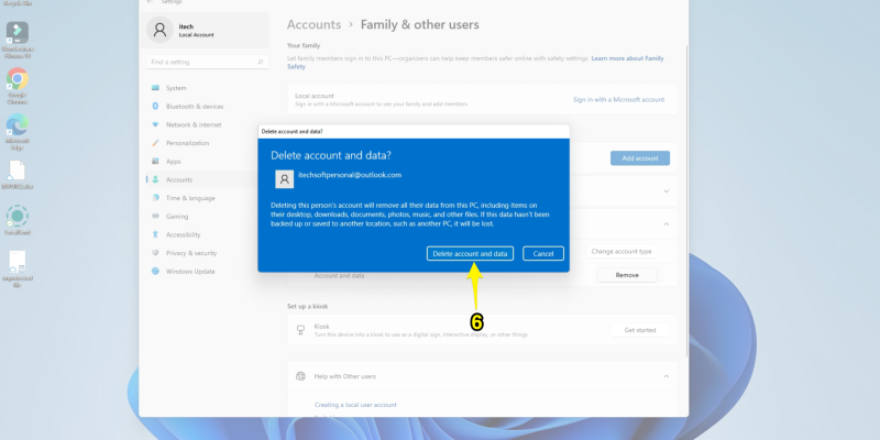 How to Remove a Microsoft Account from Windows 11 