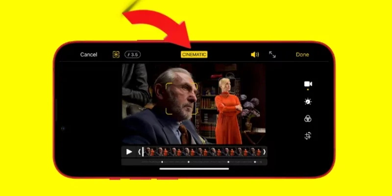 Does iPhone 15 have cinematic mode?