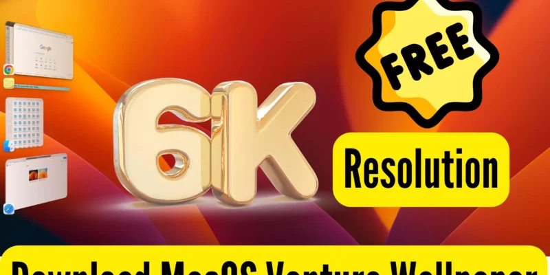 macOS Ventura wallpaper 4K download Free