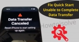 4 Fixes Data Transfer Cancelled on iPhone 16, 15