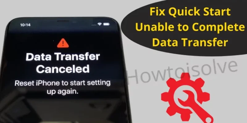 4 Fixes Data Transfer Cancelled on iPhone 16, 15