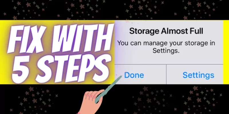 Insufficient storage on iPhone (FAQ and Quick Solutions)