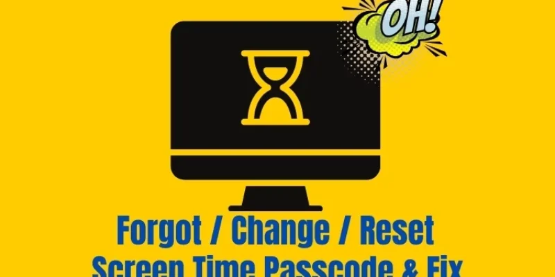 Tips to Recover Forgot Screen Time Passcode on Mac Sequoia