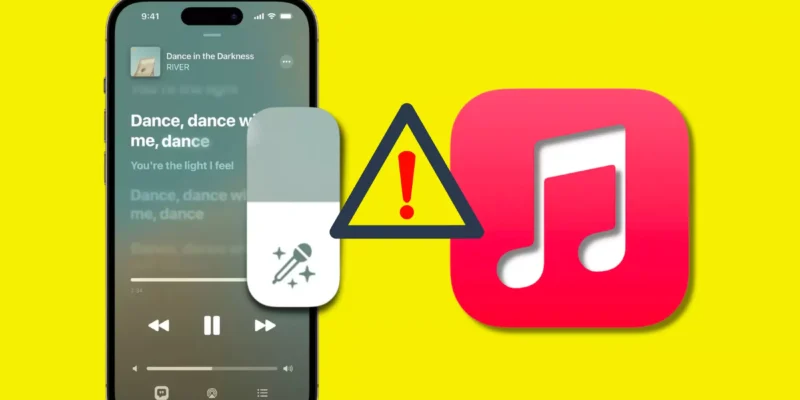 Apple Music Sing Not Working on iPhone iOS 26? Here’s 8 Fixes