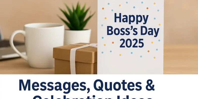 Happy Boss’s Day 2025: Best Messages, Quotes, and Fun Celebration Ideas