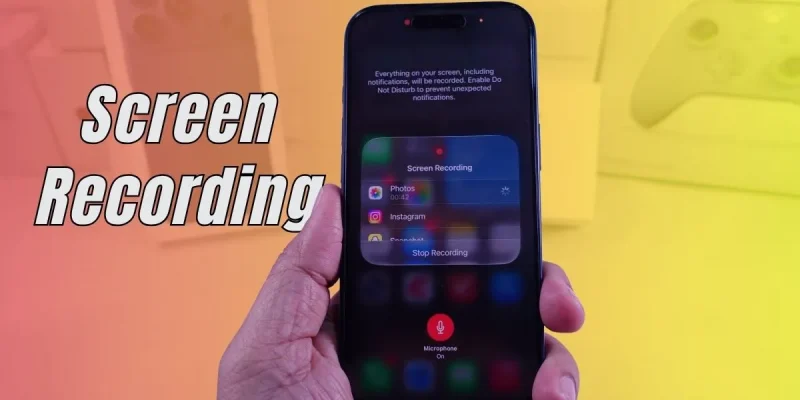 How to Add Screen Record on iPhone 17, 16, 15 (iOS 26)