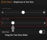 How to Change Text Size on Apple Watch