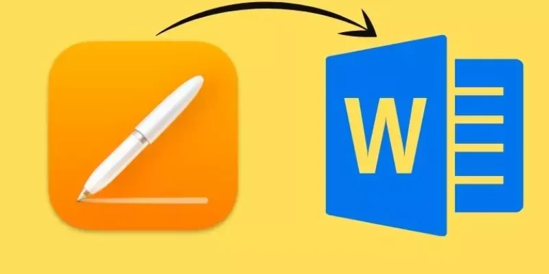 How to Convert Apple Pages docs to Microsoft Word on Mac