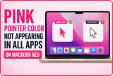 Pink Pointer Color Not Appearing in All Apps on MacBook Neo? Fix