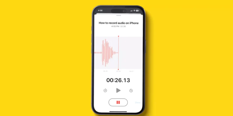 3 Easy Ways to Record Audio on Your iPhone (iOS 26)