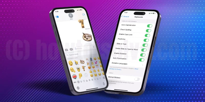 How to Remove Memoji Stickers From iPhone Keyboard iOS 26