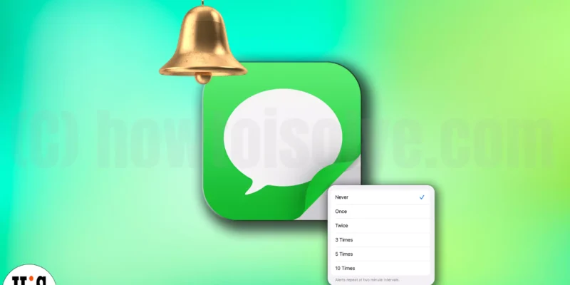 How to Turn Off Repeated Text Message Alerts on iPhone (16, 15)