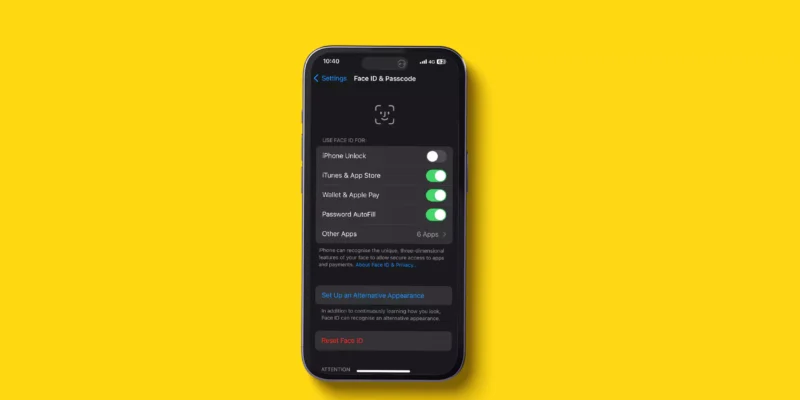 How to Turn off Face ID on iPhone 17, 16