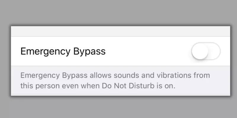 How to Enable Emergency Bypass on iPhone 15 Pro Max