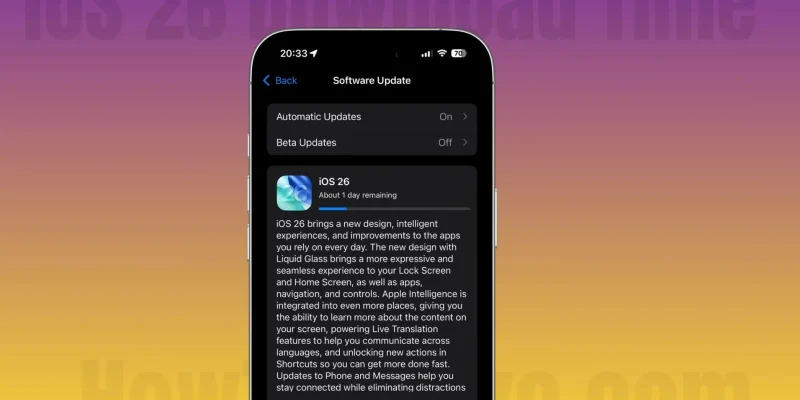How Long Does iOS 26.4.2 Take to Download and Install