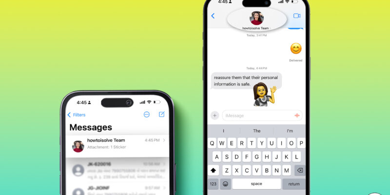 3 Fixes iPhone Message is Not Showing Contact Picture iOS 26