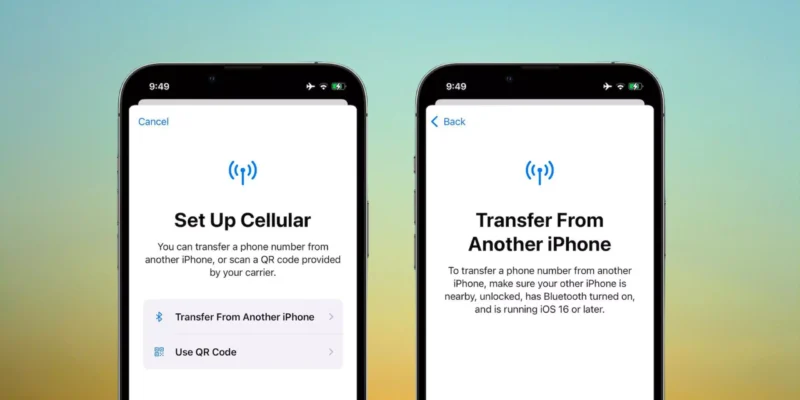 4 Fixes Can’t Transfer eSIM Between iPhones in iOS 26