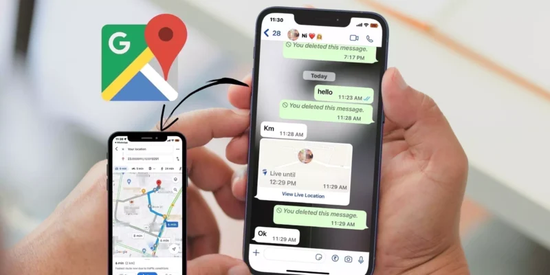 How to Open WhatsApp Location in Google Maps on iPhone