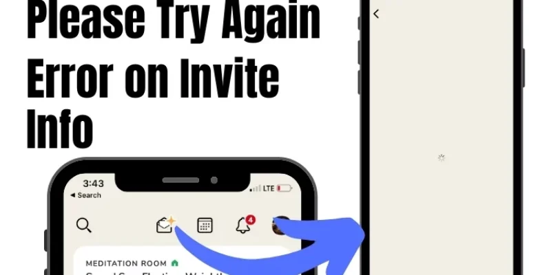 Fix Unable to load invite information, Please Try Again Error on Clubhouse