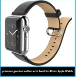 Best Apple Watch 42mm Leather Bands in 2026: Black, Brown