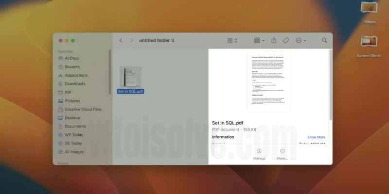 7 Fix Can’t Edit PDF files in Preview Mac Sequoia
